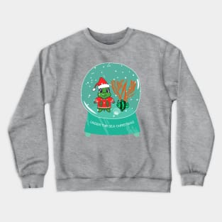 UNDER The Sea Christmas Snowglobe Crewneck Sweatshirt